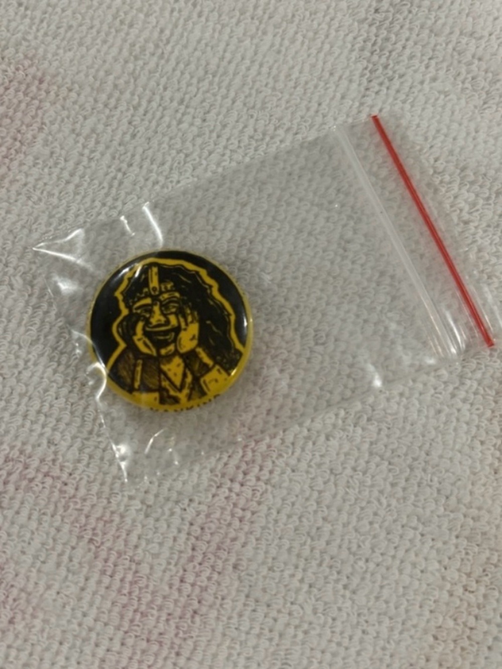 WWE nWo Nola 4 Life Authentic Black and White Wrestlemania Pin - Picture 3 of 4